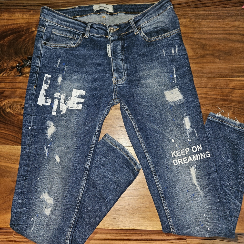 Men's Dsquared2 Blue Jeans